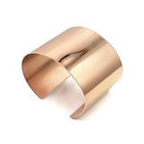 Classic Punk Cuff Bracelet Wide Charm Bangle