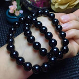 Tourmaline Bracelet Women Men, Healing Crystals, Yoga Meditation Jewelry