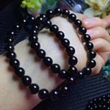 Tourmaline Bracelet Women Men, Healing Crystals, Yoga Meditation Jewelry