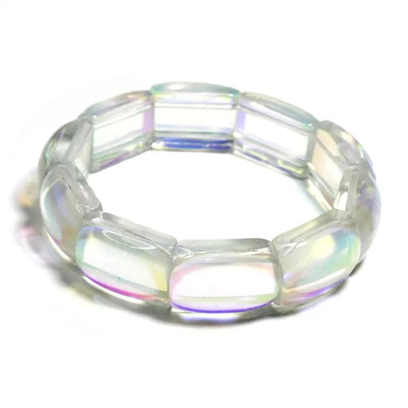 Strawberry Quartz Crystal Beads Bracelet for Women