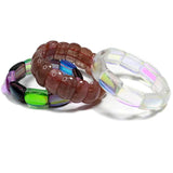 Strawberry Quartz Crystal Beads Bracelet for Women