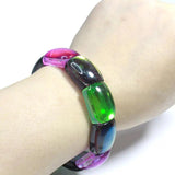 Strawberry Quartz Crystal Beads Bracelet for Women
