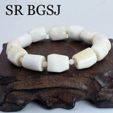10-14mm 4mm Coral Bracelet 7.5-8inch