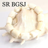 10-14mm 4mm Coral Bracelet 7.5-8inch