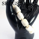 10-14mm 4mm Coral Bracelet 7.5-8inch
