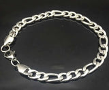 10pcs Stainless Steel 3:1 Chains Bangle Bracelets For DIY Jewelry 20cm