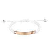 Personalized Name Date Quote Inspirational Bracelet