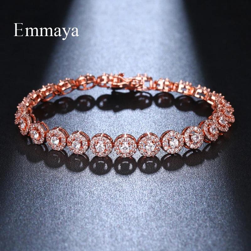 Dazzling CZ Bracelet - 3 Colors - Party Jewelry