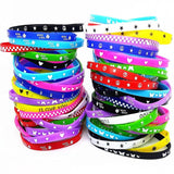 100pcs Kids Silicone Bracelet Wristband Assorted Colors Love Bangle Family Party