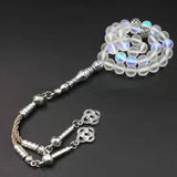 Austrian Crystal Tasbih 33 66 99 Beads with Metal Tassel