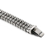 16mm Punk Rock Chain Bracelet Stainless Steel 316L Bike Biker Jewelry