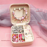DIY Beaded Bracelet Set With Storage Box Christmas Gift