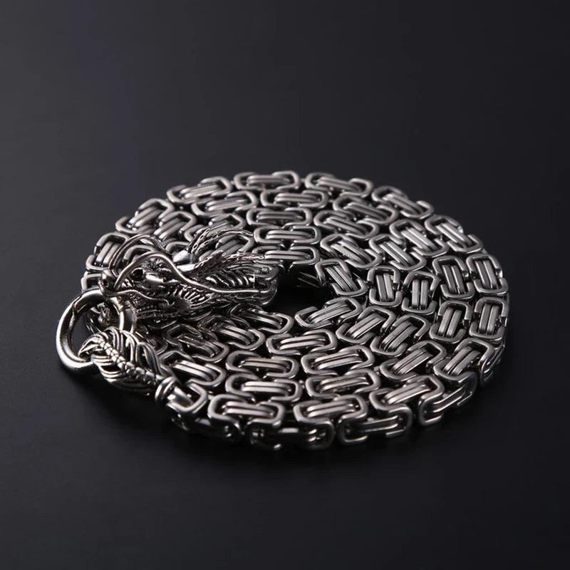 Steel Dragon Bracelet Chain for Self-defense