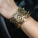 Steel Dragon Bracelet Chain for Self-defense