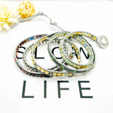 Multicolored King Stone Beaded Winding Bracelet