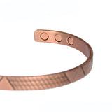 Magnetic Copper Bracelet Rose Magnet Bangle Healing Jewelry