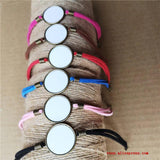 Sublimation Blank Bracelets for Women Transfer Printing Rope Bracelet Lot