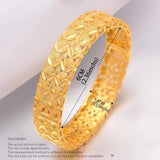 Nigeria Oman 4pcs Dubai Bangles For Women African Bracelet Jewelry