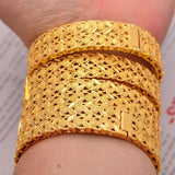 Nigeria Oman 4pcs Dubai Bangles For Women African Bracelet Jewelry