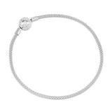 Moments Mesh Bracelet Ball Clasp S925 Sterling Silver Rose Plated Blend