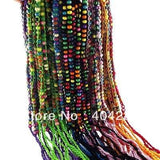 50pcs Colorful Small Wood Bead Friendship Bracelet B101
