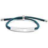 Stainless Steel Bracelet Blank For Engrave Metal ID Plate Bracelets