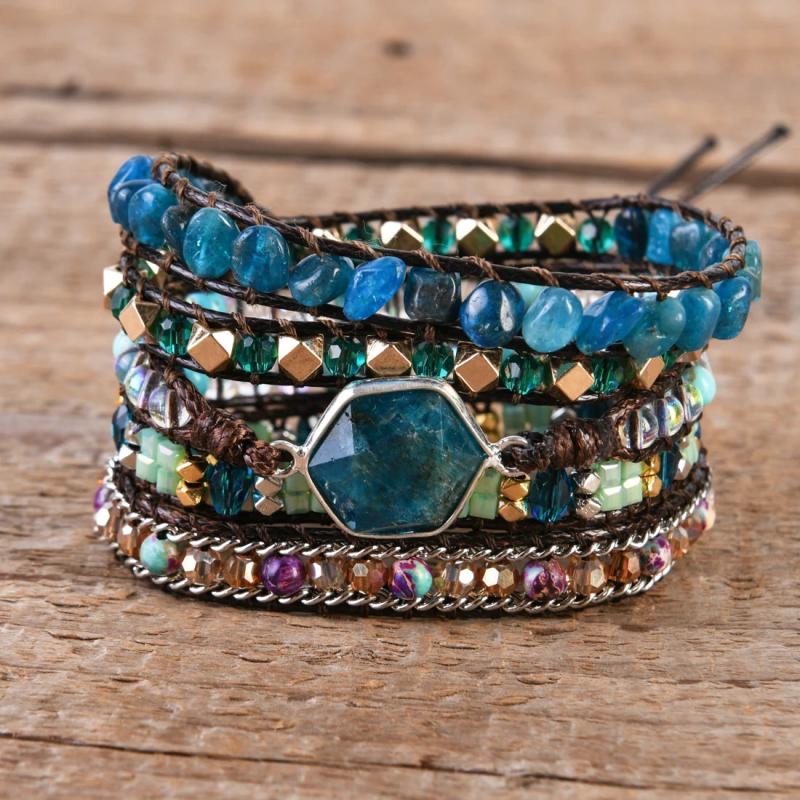 Multilayers Boho Beaded Bracelet Teen Girls Jewelry