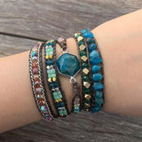 Multilayers Boho Beaded Bracelet Teen Girls Jewelry
