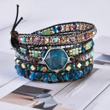 Multilayers Boho Beaded Bracelet Teen Girls Jewelry
