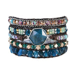 Multilayers Boho Beaded Bracelet Teen Girls Jewelry