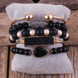 Boho Beaded Bracelet 5pc Stack Bracelet Sets For Women