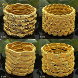 African Wedding Bangle Bracelet Arabic Charm Plated Bangle Bracelets