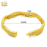African Wedding Bangle Bracelet Arabic Charm Plated Bangle Bracelets