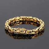 Fongten Gothic Style Men Bracelet Stainless Steel Punk Chain Bracelets