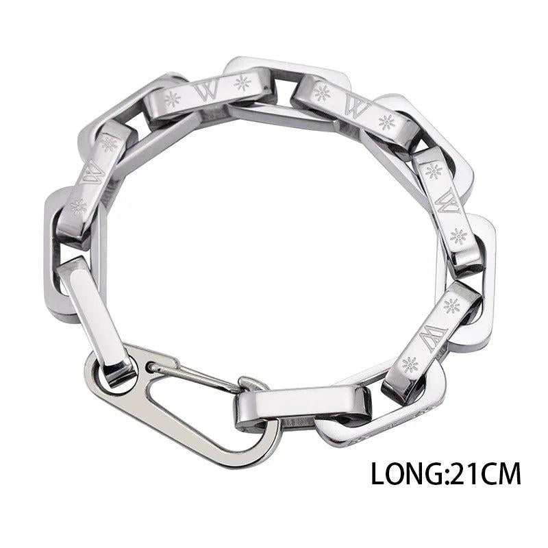Titanium Steel Bracelet for Men and Women