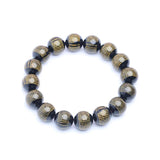 14mm Agate Gemstone Bracelet Natural Energy Beads Unisex