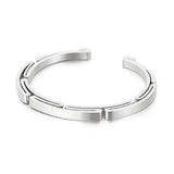 Three-Color Stainless Steel Bracelet Bangles