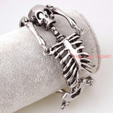 European Halloween Bracelet Punk Skull Skeleton Bracelet For Men