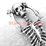 European Halloween Bracelet Punk Skull Skeleton Bracelet For Men