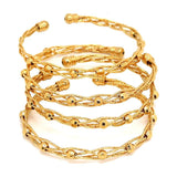 4pcs Copper Bracelet Africa Bangles Women