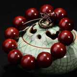 Coate D'Ivoire Red Sandalwood Buddha Bracelet 20mm Beads
