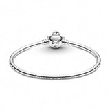 925 Silver Bracelet Cheshire Cat Clasp Bangle Alice Wonderland European Charms