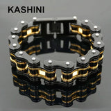 Men's Biker Chain Link Bracelets Stainless Steel Punk Jewelry Gift