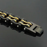 Men's Biker Chain Link Bracelets Stainless Steel Punk Jewelry Gift