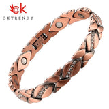 Copper Bracelets for Women Magnetic Therapy Gift