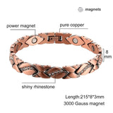 Copper Bracelets for Women Magnetic Therapy Gift