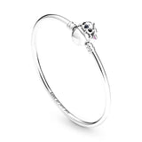 925 Silver Love At First Bite Stitch Bead Charm Bracelet
