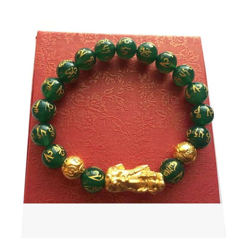 Pure Copper Pixiu Feng Shui Bracelet for Wealth & Luck