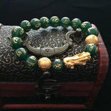 Pure Copper Pixiu Feng Shui Bracelet for Wealth & Luck