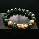 Pure Copper Pixiu Feng Shui Bracelet for Wealth & Luck